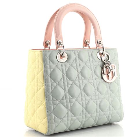 lady dior tricolor bag